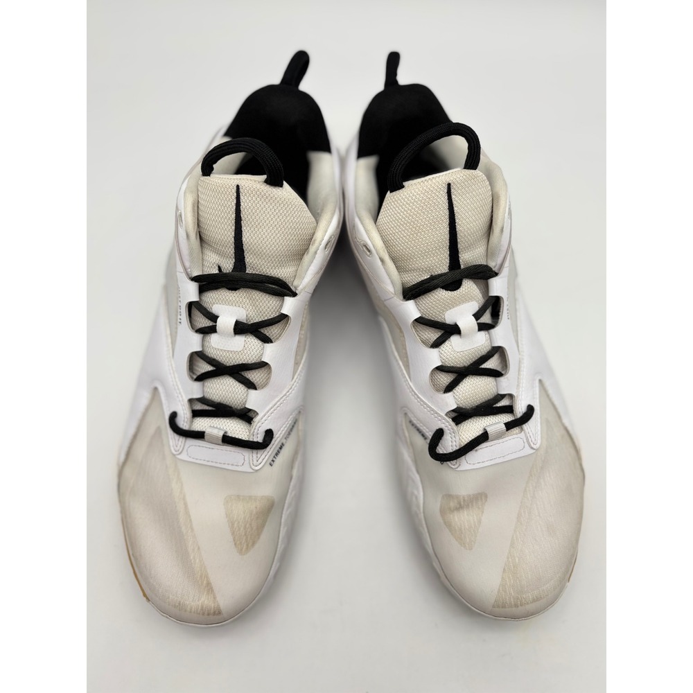 Nike Air Zoom Hyperace 3 Mens 13 White Black Gum Volleyball Shoes FQ7074-101 - Picture 5 of 8